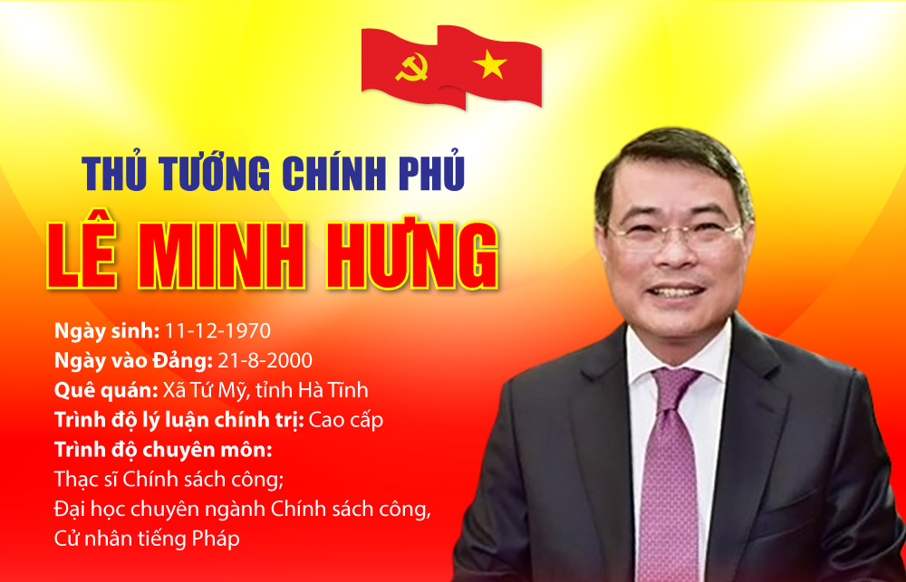 Tiểu sử tóm tắt của Thủ tướng Chính phủ Lê Minh Hưng
